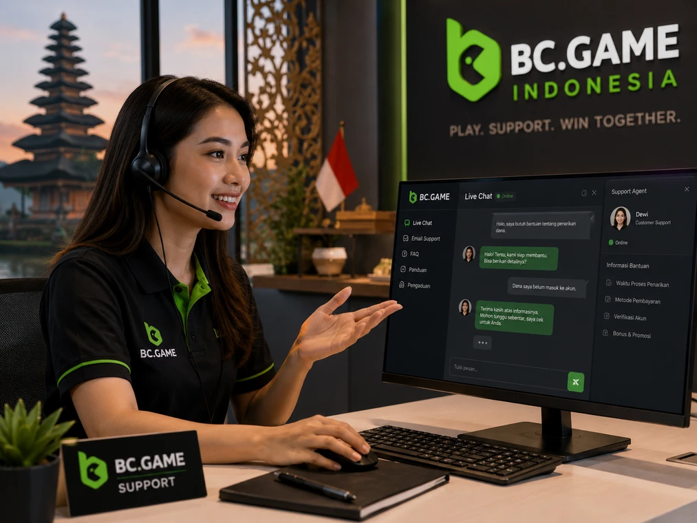 BC Game Indonesia customer support assistance